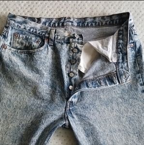 Rare Vintage Stonewashed 1990~501 Levi's straight-leg Iconic Jeans